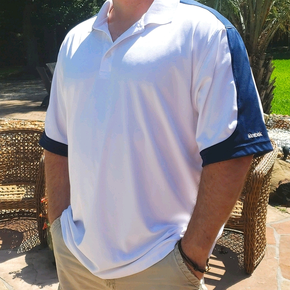 REEBOK MENS POLO GOLF SHIRT